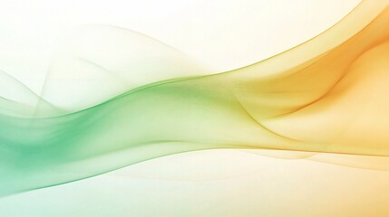 Obraz premium Smooth Abstract Gradient Waves in Soft Tones on a Dreamy Background