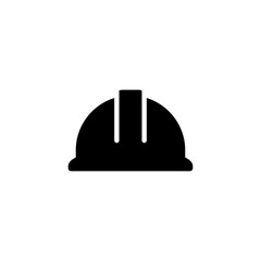 Helmet icon logo design. Motorcycle helmet sign and symbol. Construction helmet icon. Safety helmet