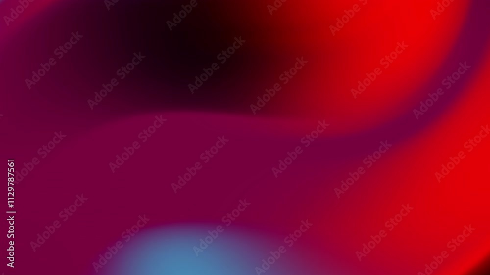 Wall mural abstract red and purple gradient background with smooth curves and flowing design. (1)