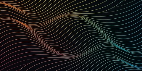 Colorful abstract background with different geometric patterns