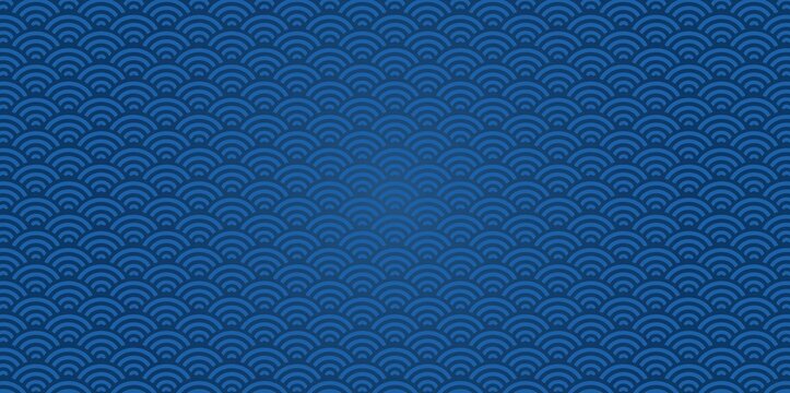 blue Chinese pattern oriental background for Chinese new year celebration