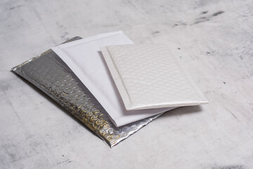 Mailing envelopes with bubbles for safe transportation. Lightweight and durable envelopes for efficient transportation.