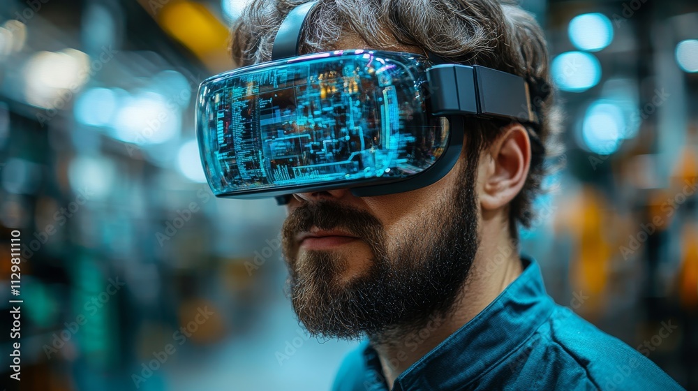 Poster remote it support utilizing augmented reality in a modern tech workspace