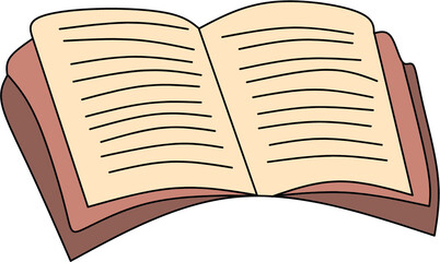 illustration of a book