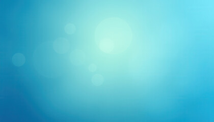 Abstract Blue Background With Soft Light Bokeh Effects