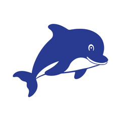 Naklejka premium illustration of Dolphin fish isolated on a white background