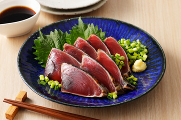 鰹のたたき　Seared Bonito