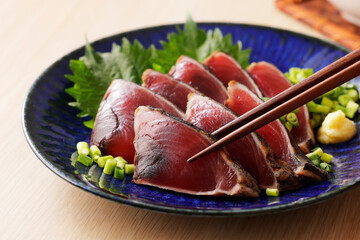 鰹のたたき　Seared Bonito