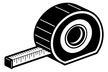 Amateur walkie talkie radio on a white surface vector illustration