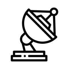 satellite line icon