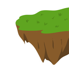 Ravine cliff vector