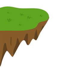 Ravine cliff vector