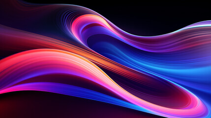 Obraz premium Dynamic Colorful Abstract Design