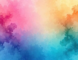 Obraz premium Watercolor-inspired abstract gradient background , blue, subtle, colors