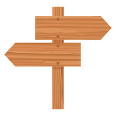 木製看板のイラスト