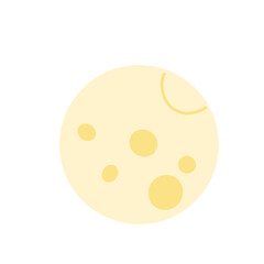Cartoon solar system planet Illustration © Zona