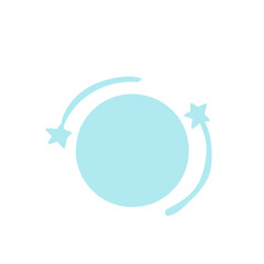 Cartoon solar system planet Illustration © Zona