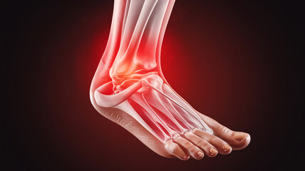 close up photo of a person holding a sore ankle