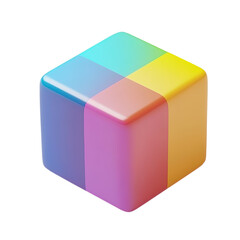 Fototapeta premium Christmas prop 3d object, new year, white background cutout, PNG, holiday prop