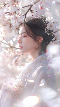 cherry blossoms and wonam