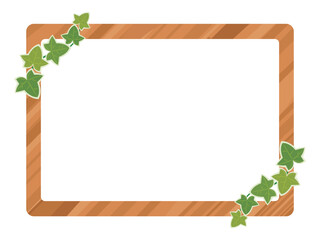 木製看板のイラスト