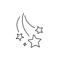 Astronomy line icon