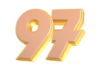 Gold Number 97