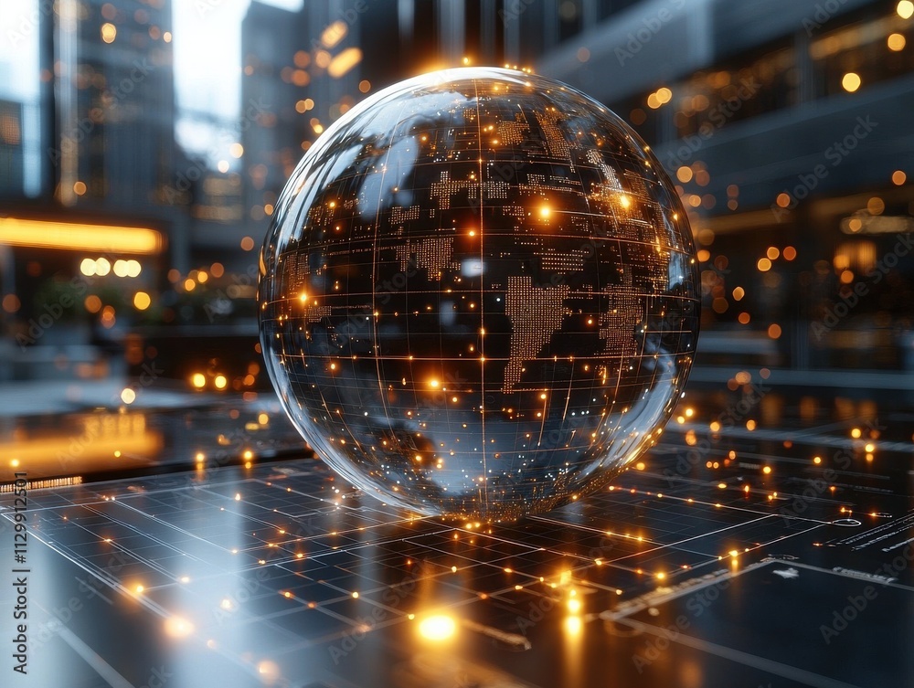 Poster enhancing blockchain efficiency for secure ecosystems global insights in technology urban environmen