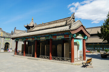 Obraz premium Grand Mosque, Hohhot, Inner Mongolia, China