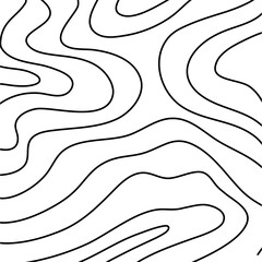 abstract wavy  topographic contour background