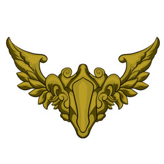 Fototapeta premium wing Element Decoration