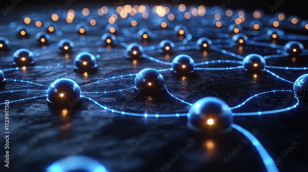 Poster emerging trends in secure blockchain ecosystems digital networks technology innovations virtual spac