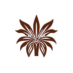 A clean white-style image of A decorative banner with the Chinese character “春” (Spring). 