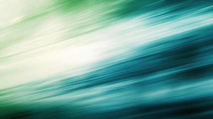 Abstract gradient of green and blue hues, evoking a sense of movement and tranquility.