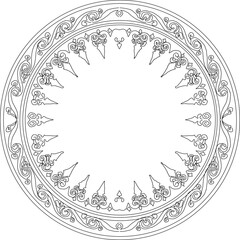 vector illustration design image background ornament decoration arabic pattern 