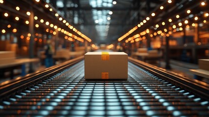 Smart Packaging and Efficient Logistics Management in Warehouse Automation with Cardboard Boxes and QR Code Tracking