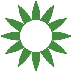 Beautiful flower art and mandala vector design