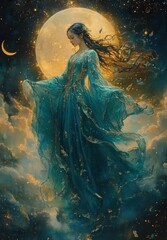 Immaculate Conception Fresco in Chiesa di Santa Lucia Vicenza Italy