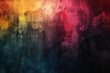 Vibrant Abstract Background with Texture in Bold Color Gradients