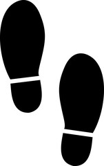 Footprint step shoe