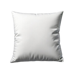 Simple white decorative pillow, ideal for enhancing minimalist home decor style.