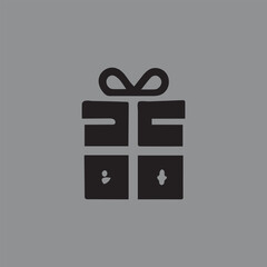 Christmas wrapped gift box, art and craft decorative items on white background.