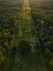 power lines