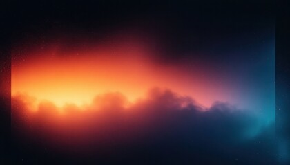 Naklejka premium Vintage Analog Film Effect with Colorful Light Grainy Texture Retro Background