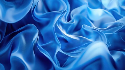 Obraz premium A bright blue background featuring dynamic shapes and textures, adding depth and vibrancy to any project.