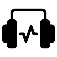 Obraz premium headphone icon