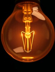 An innovative light bulb concept symbolizing breakthrough ideas and creative thinking, representing smart marketing strategies and business genius for success.

