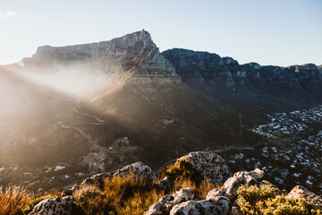 mountain landscape in the morning