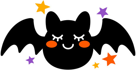 Halloween tweeted cute bat