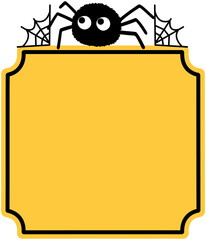 Cute Halloween Textbox frame
